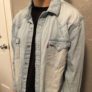 Levi’s button up flannel